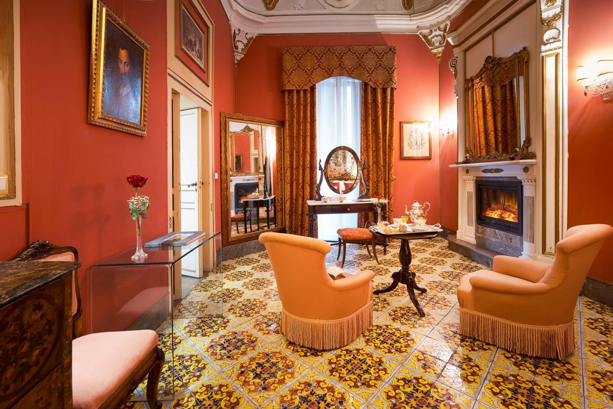 Palazzo Arone Dei Baroni Di Valentino 호텔 팔레르모 외부 사진